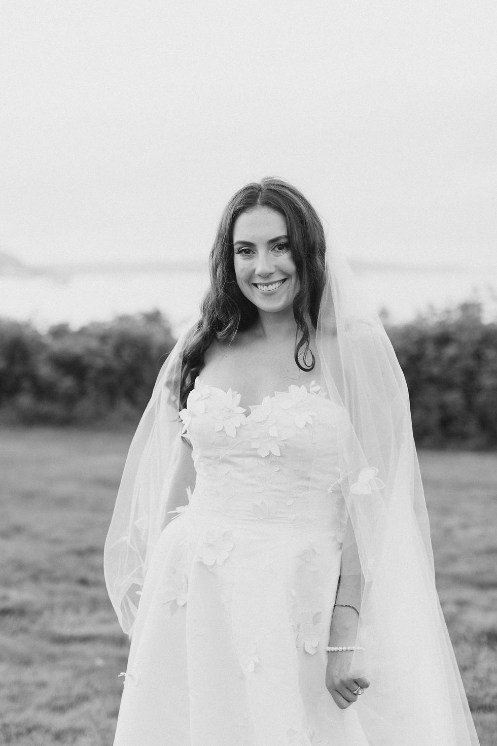bar harbor club - coastal maine wedding photographer & videographer - bride portraits