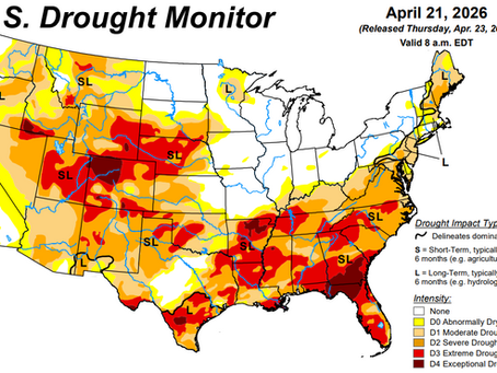 Tidbits, Weather, Global Grains, Soybean Outlook, Fuel Prices, Export Sales 4/24/26