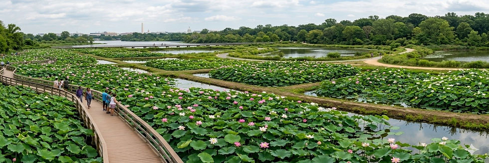 Trip to Kenilworth Aquatic Gardens