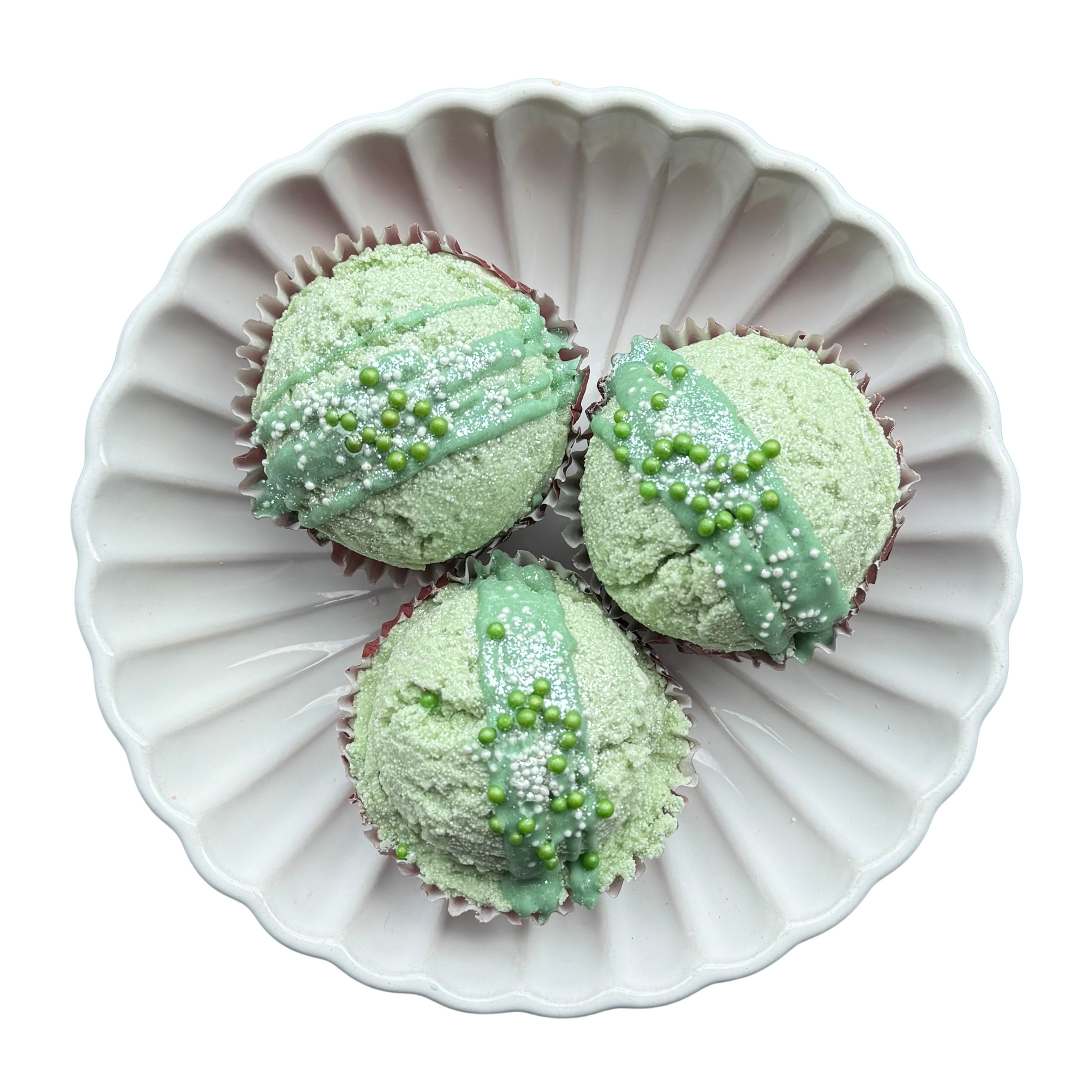 Cucumber Aloe & Lime Handmade Cake Bath Melt - Sold Individually