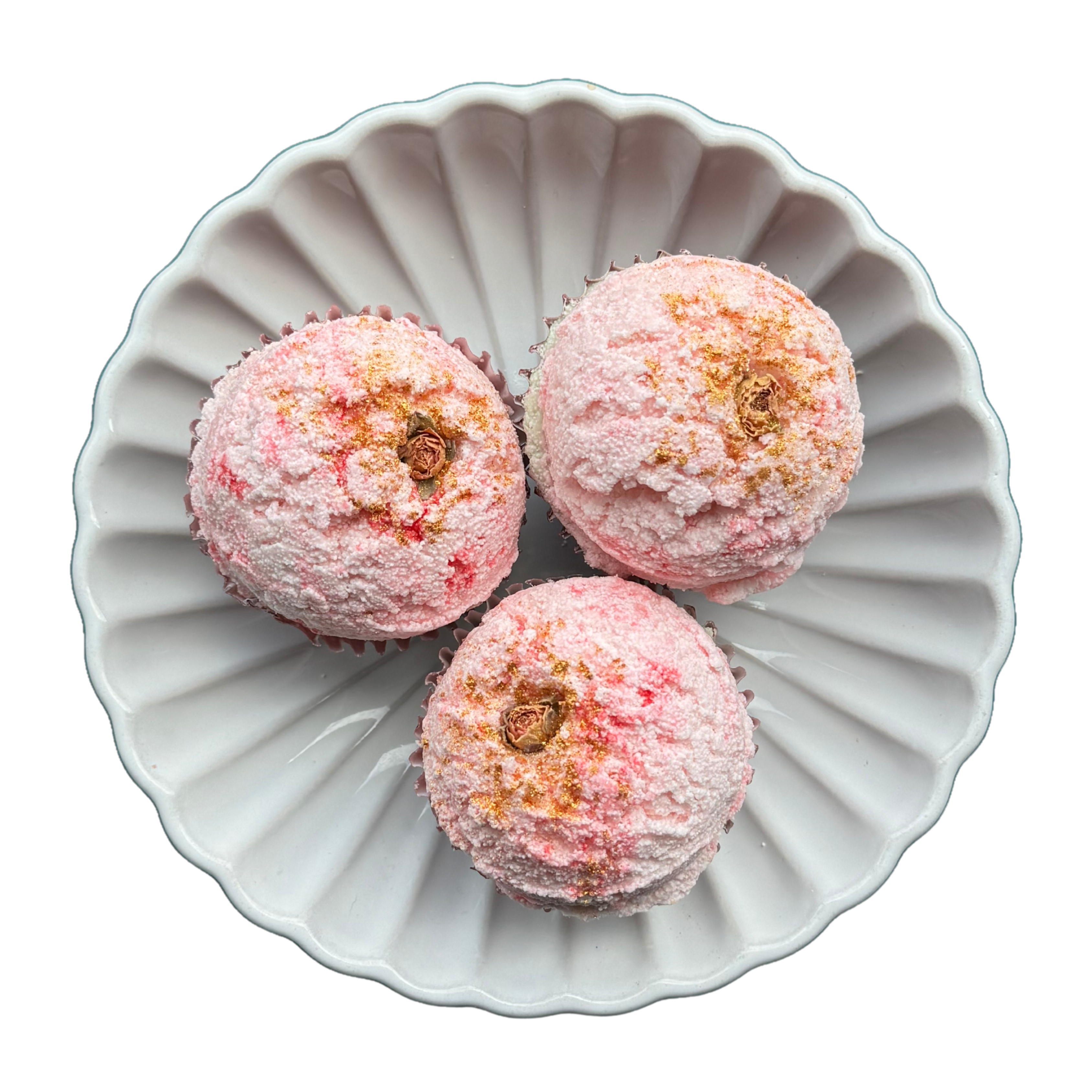 Rose Handmade Cake Bath Melt - Sold Individually