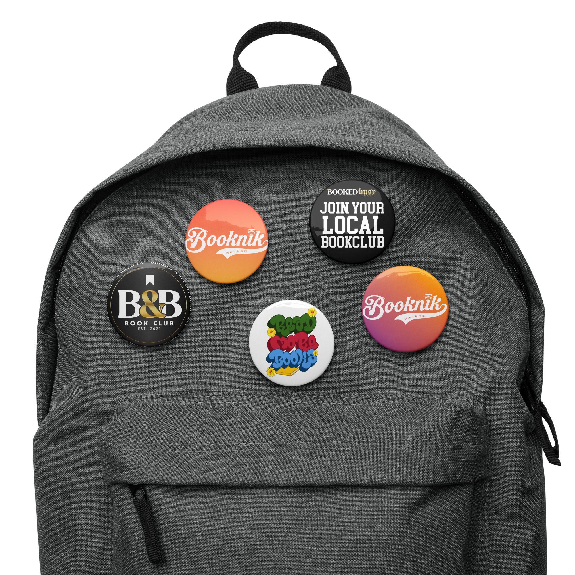 Booked & Busy Pin Set