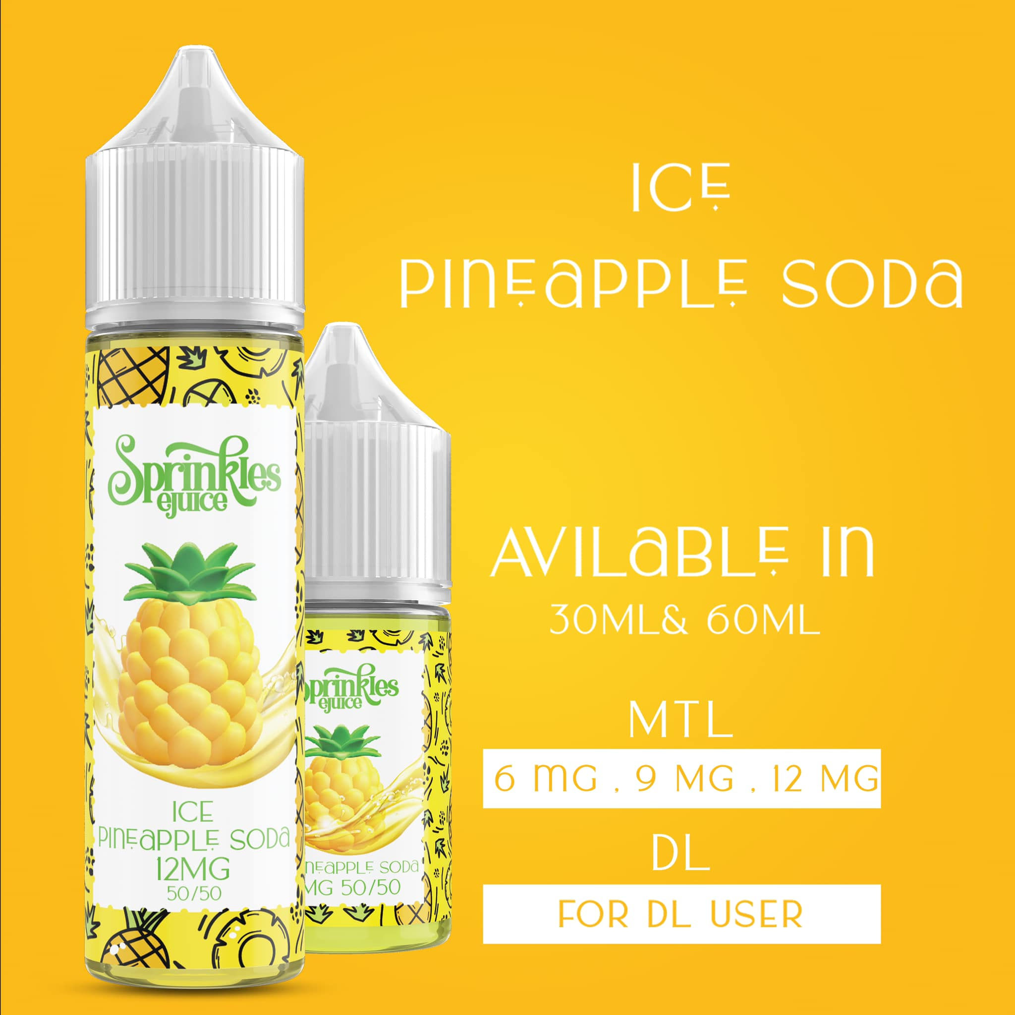 Sprinkles “Pineapple soda” MTL