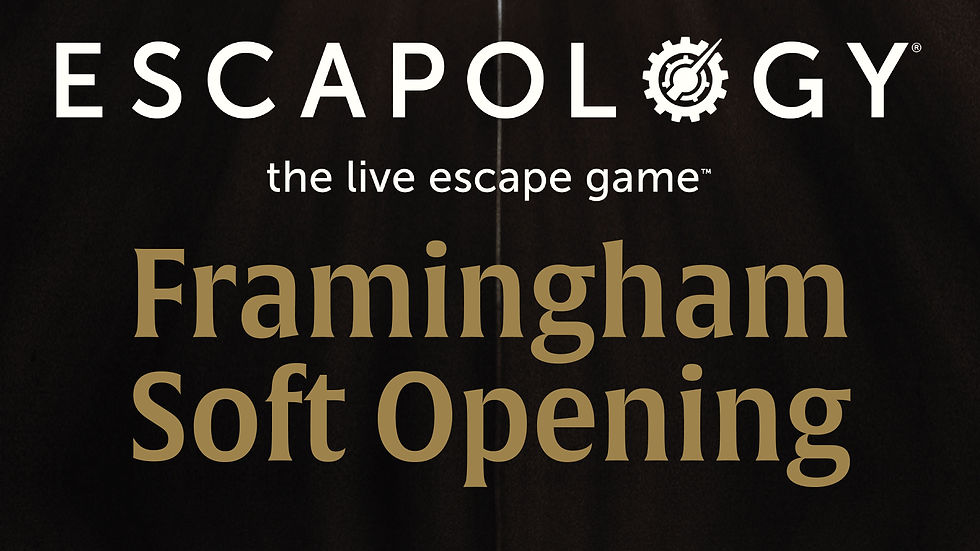 Escapology Framingham Soft Opening Day 2 11/3