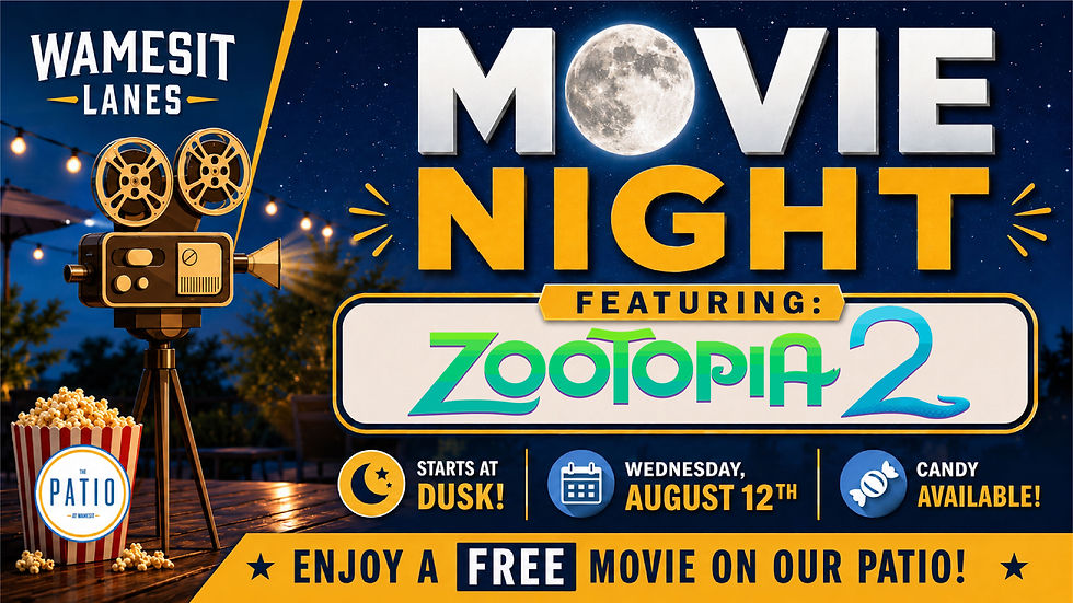 Movie Night on the Patio!