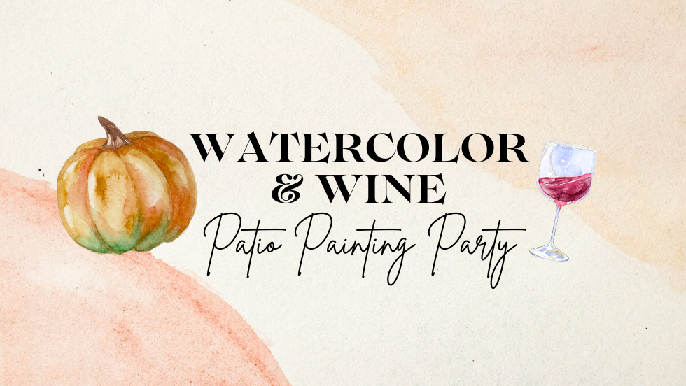 Paint & Sip on the Patio