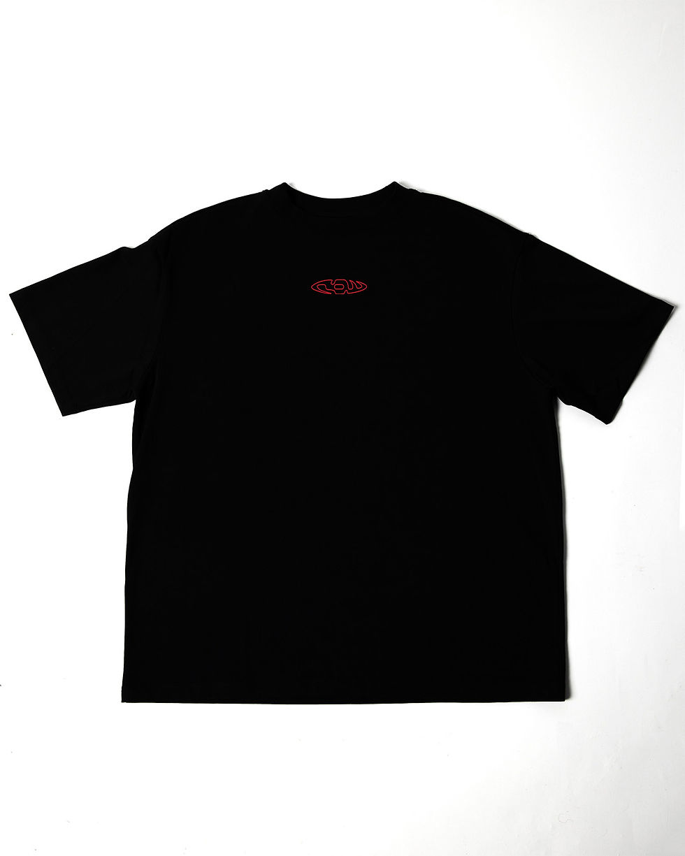 Thumbnail: Red Print T-shirt • RAW