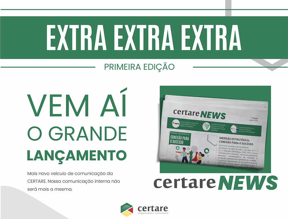 Lançamento: CERTARE NEWS