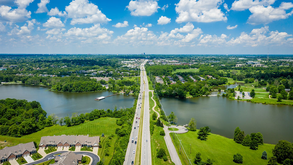 Aerial view of Jacobson Park Lake and Richmond Road in Lexington, Kentucky.jpg