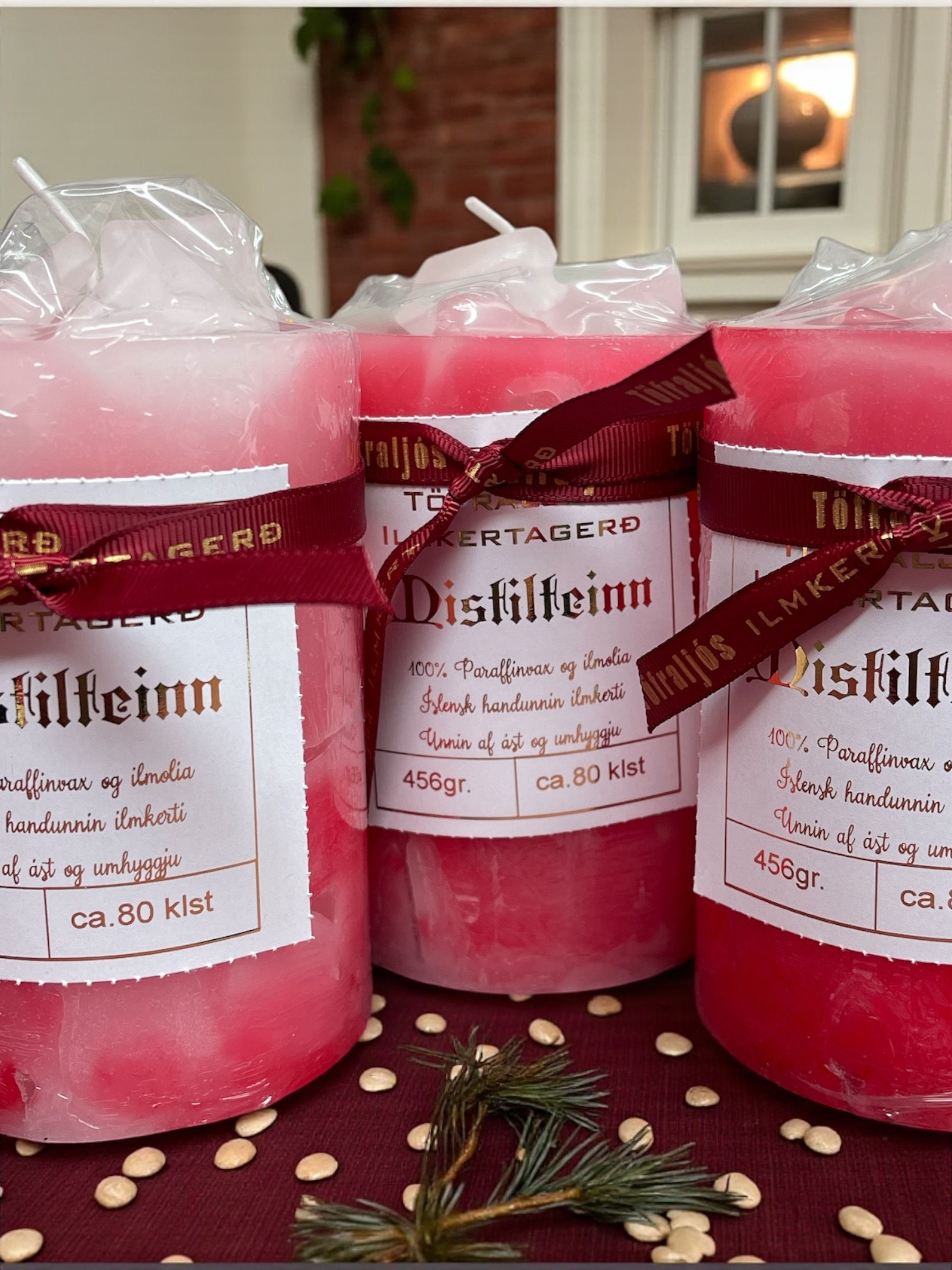 Mistilteinn - Íslensk ilmkerti - Íslensk hönnun