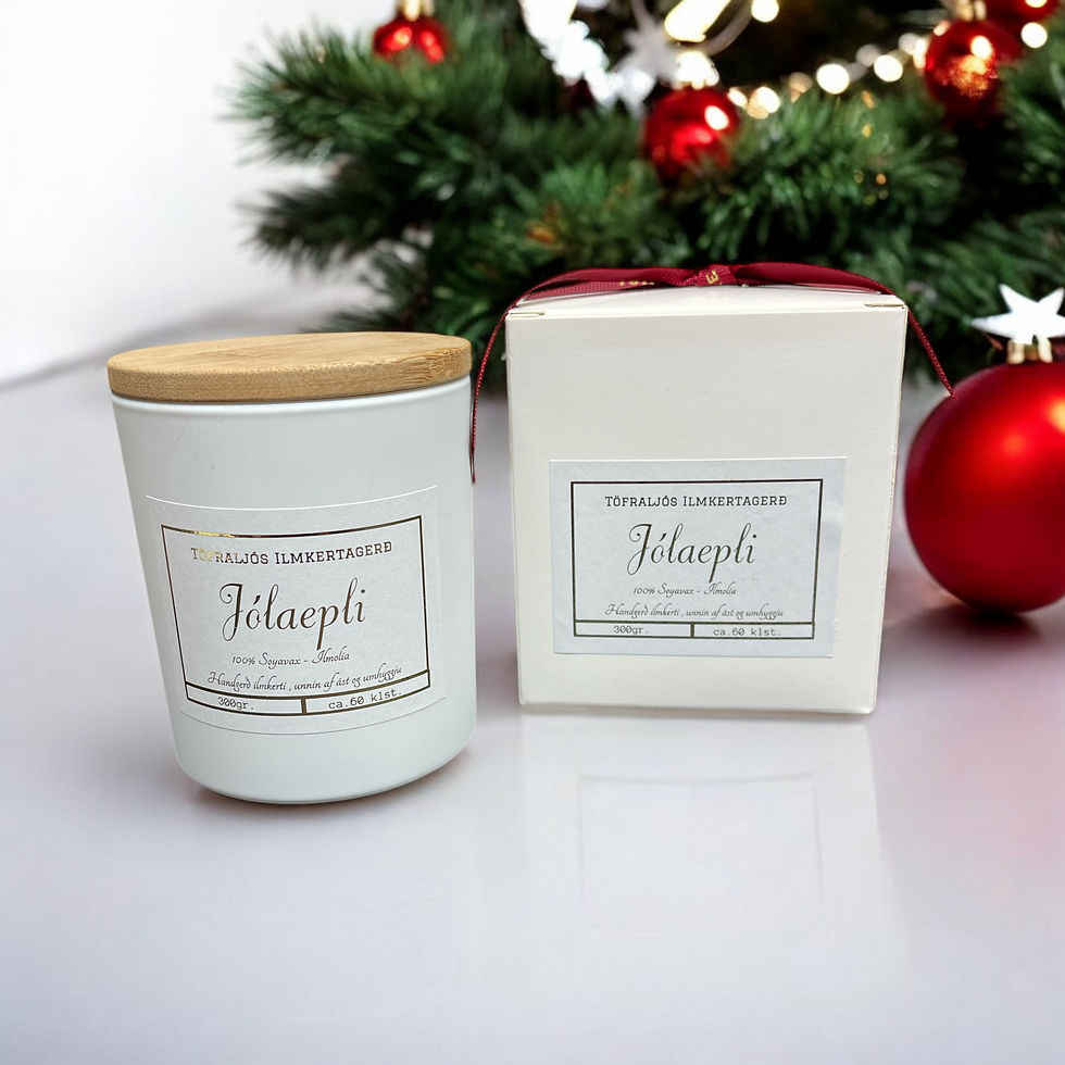 Thumbnail: Jólakerti - Íslensk Ilmkerti - Hönnuð á Íslandi