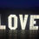 Miniatura: Napis LOVE