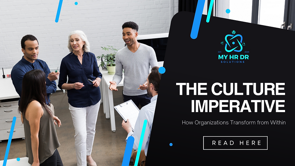 The Culture Imperative: How Organizations Transform from Within