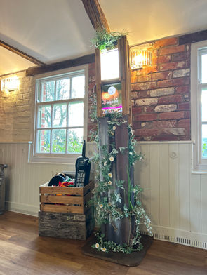Floral Photo Booth hire