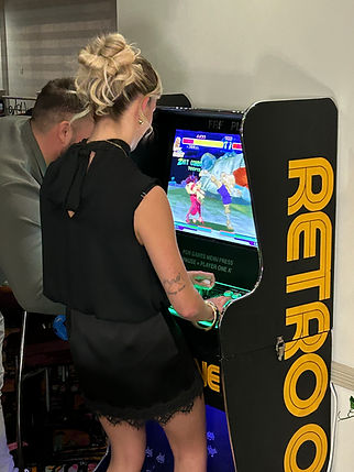 Retro arcade hire Dorset