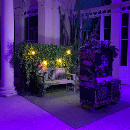 The Old Bench Photo Booth at Syon House in London