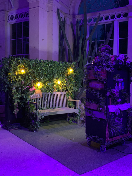 The Old Bench Photo Booth at Syon House in London