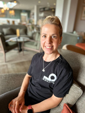 Sophie at Box Photo Booths