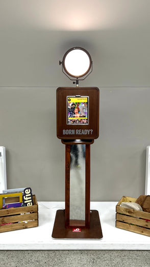 A Selfie Pod Photo Booth