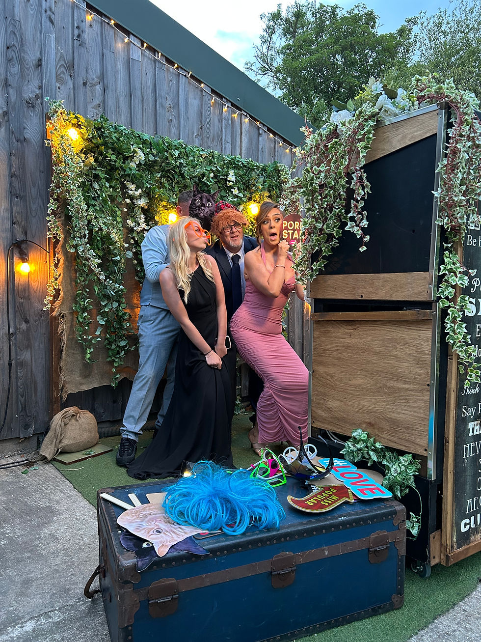 Rustic Photo Booth Dorset
