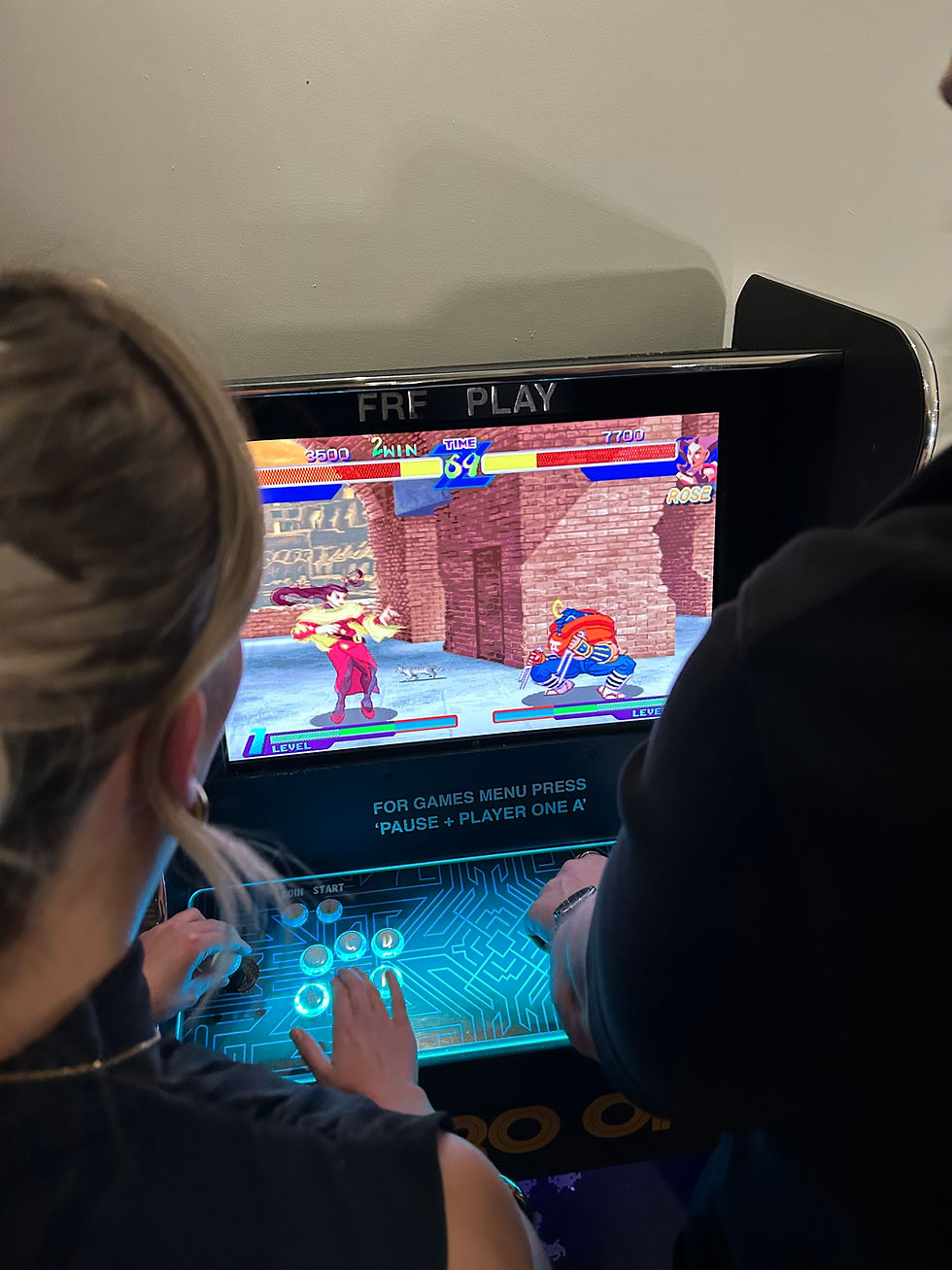 retro arcade machine hire dorset