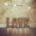Rustic love letters at Gorwell Barn in Dorset