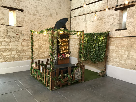 Rustic Photo Booth hire