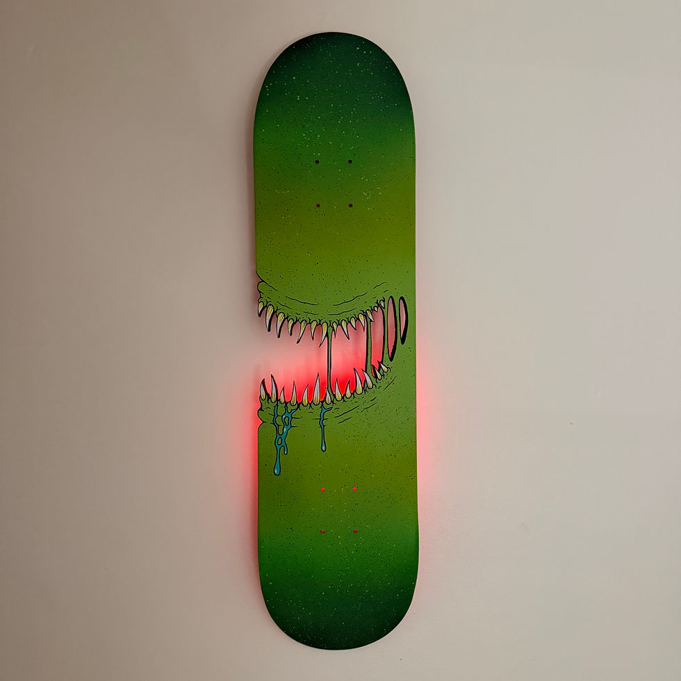 Thumbnail: Green Monster Mouth Board