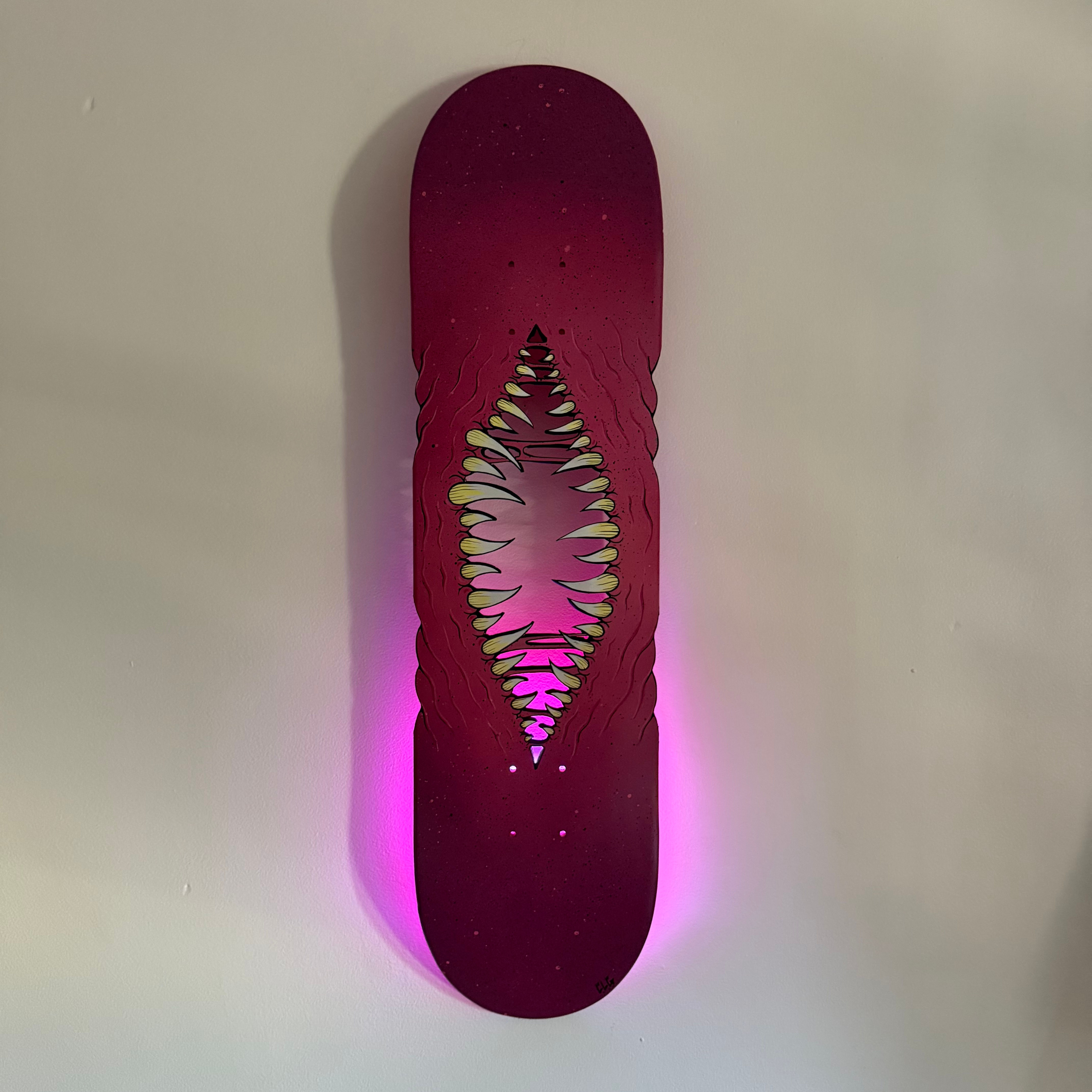 Pink Monster Mouth Board