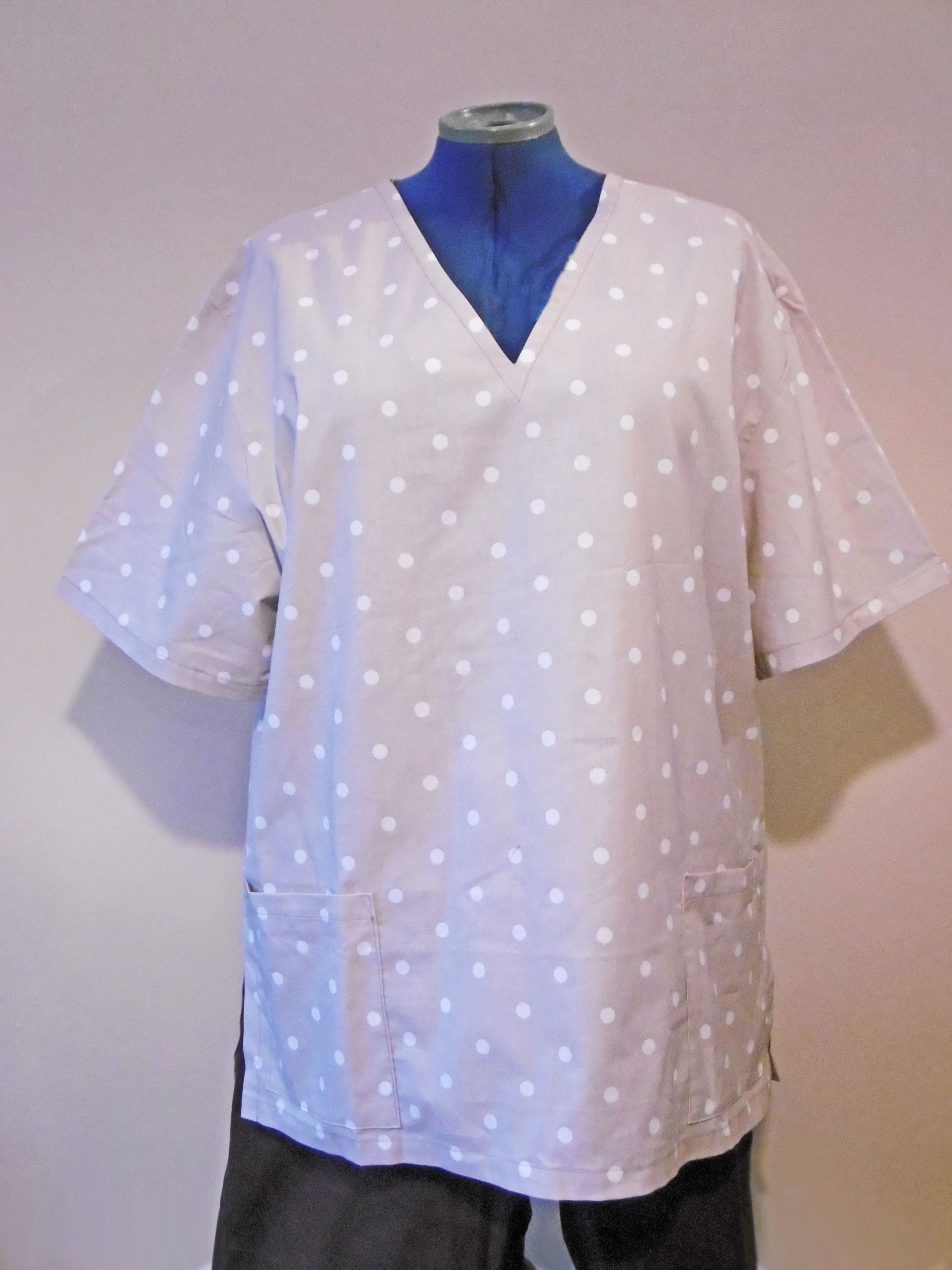 Unisex scrubs set - patterned