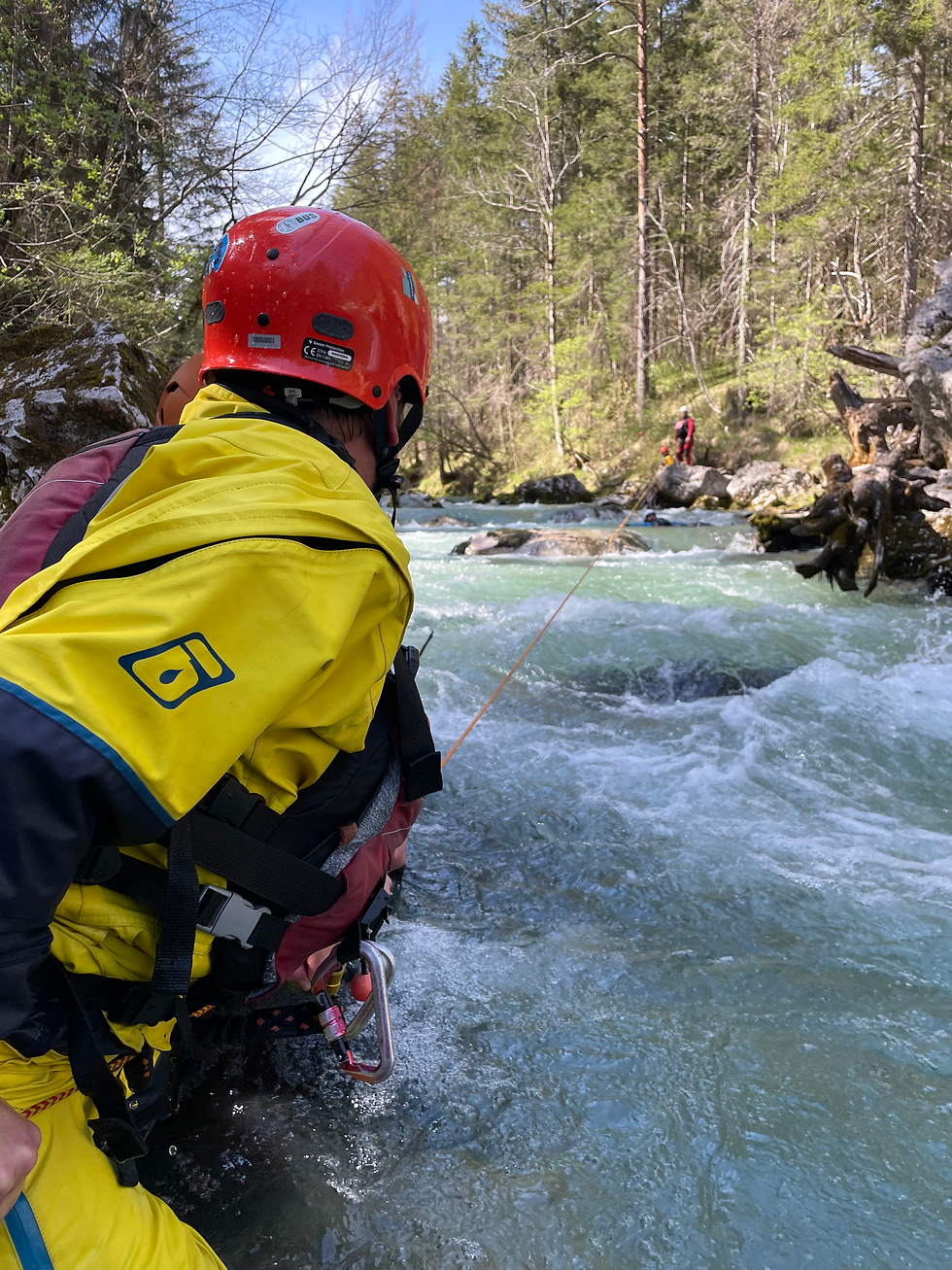 Workshop safety on running water