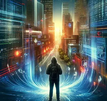 DALL·E 2024-04-04 16.00.07 - Refine the illustration concept for _Data Around Us_ focusing