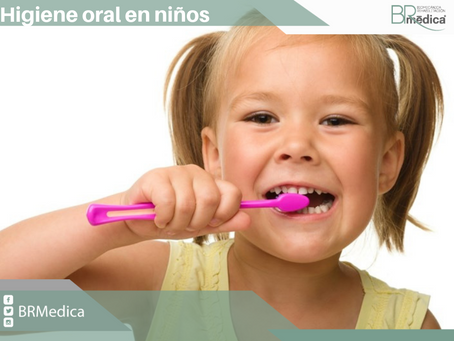 Importancia de la higiene bucal en los niños