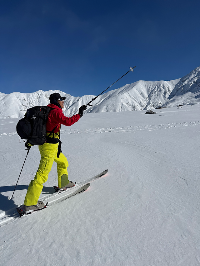 立山バックカントリー