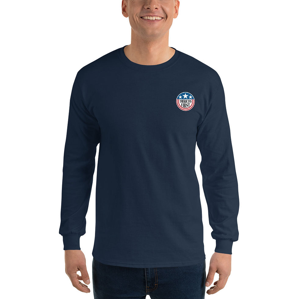 Thumbnail: Men’s Long Sleeve Shirt (AMERICA NEEDS IT)