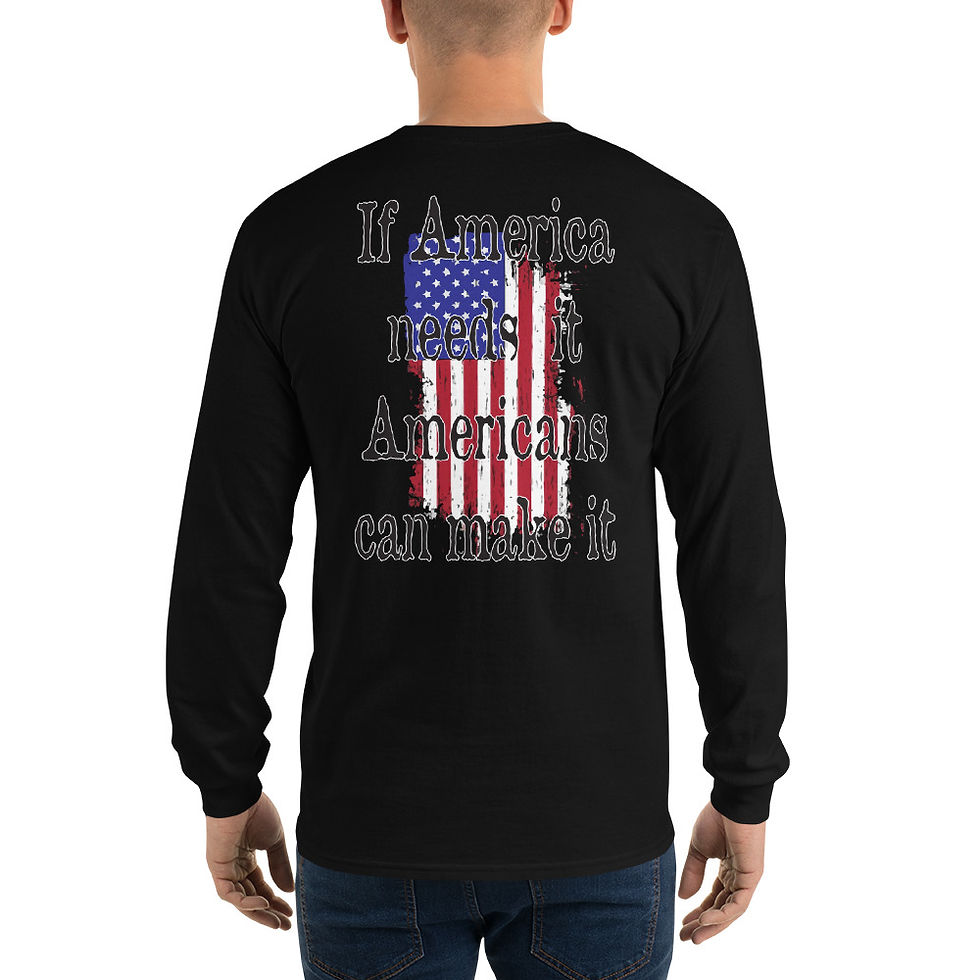 Thumbnail: Men’s Long Sleeve Shirt (AMERICA NEEDS IT)