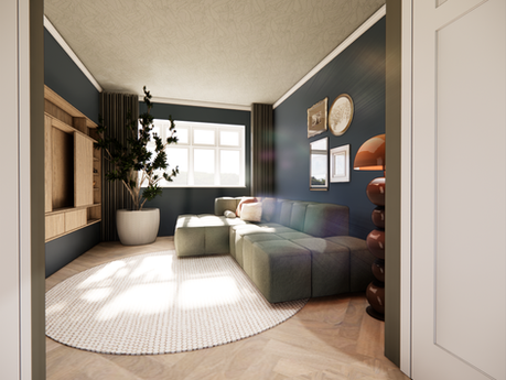 Interieurontwerp woonkamer Oss