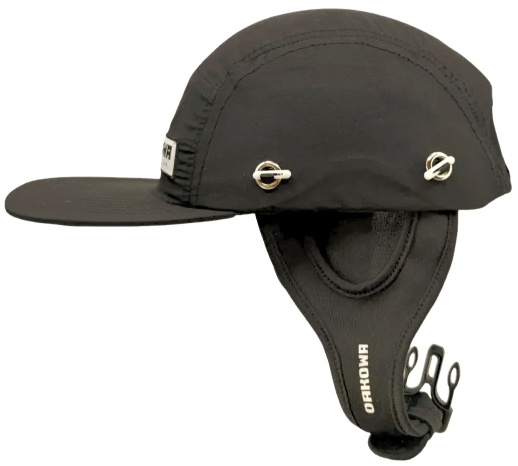 Sk8 Bump cap with removable chinstrap and earmuff