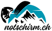 Farbiges Logo von notschirm.ch und rettungsschirm.ch