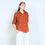 Thumbnail: Relaxed Linen Button-Down Blouse