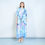 Thumbnail: Printed Viscose Maxi Shirt Dress