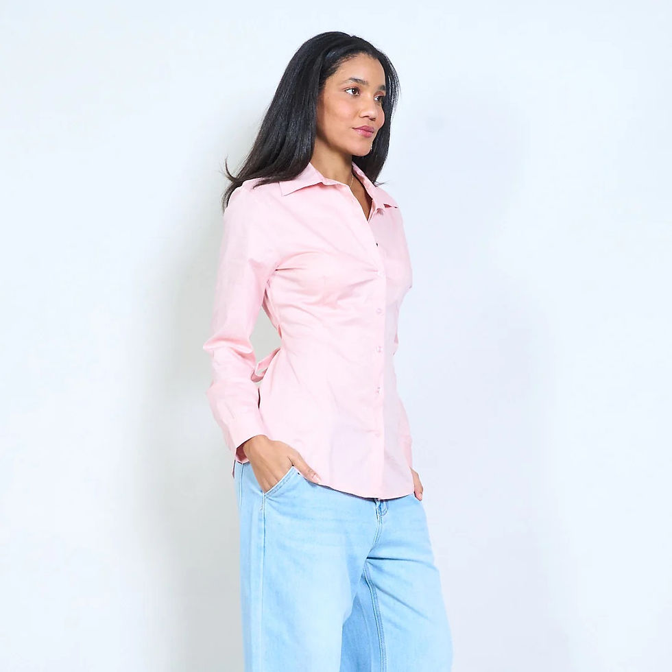 Thumbnail: Elegant Open-Back Tie Shirt