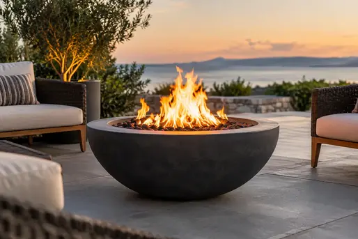 Fire Bowls That Give Outdoor Spaces Presence
