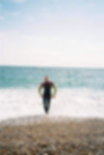 Ivan in front of the sea
