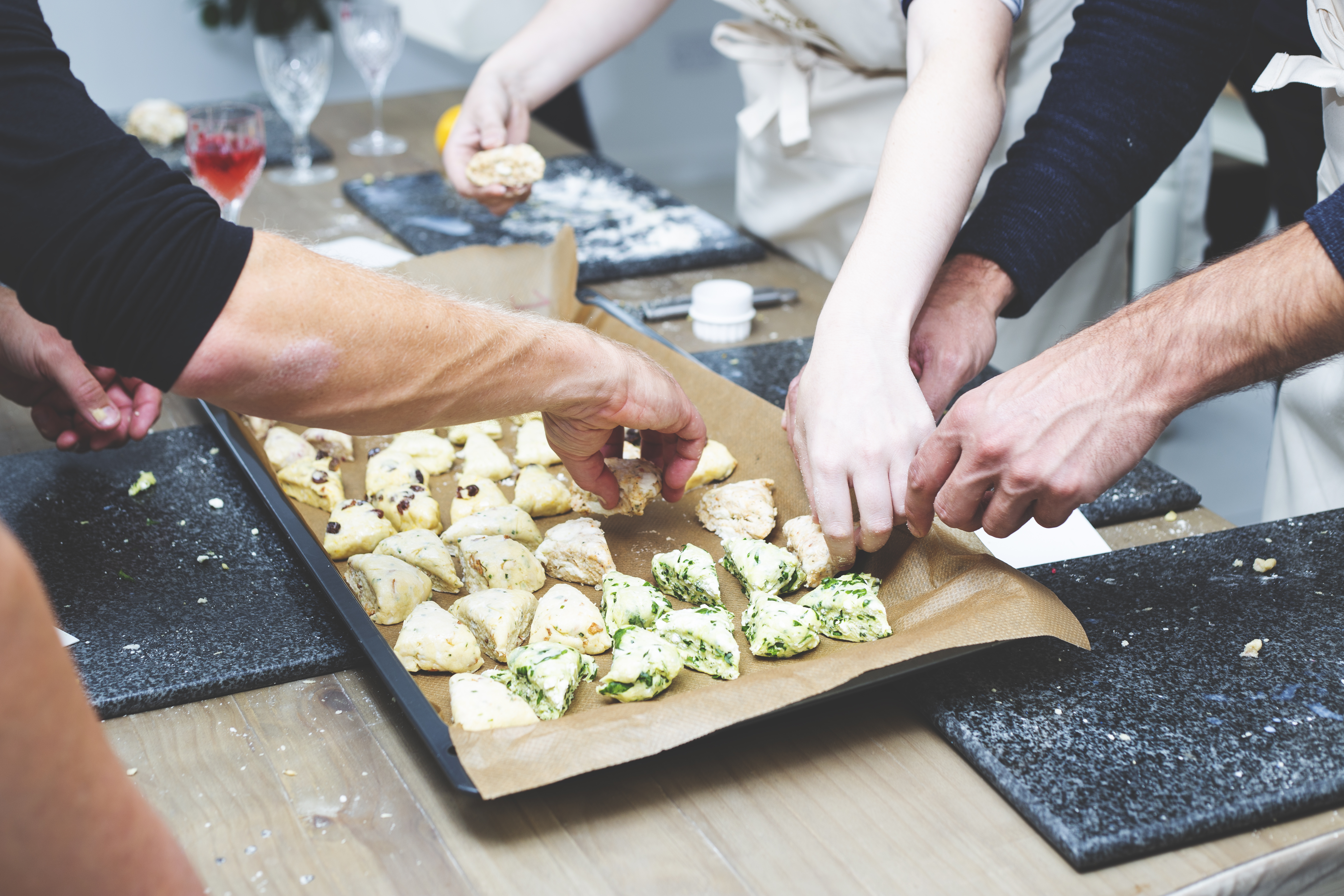 Scone making