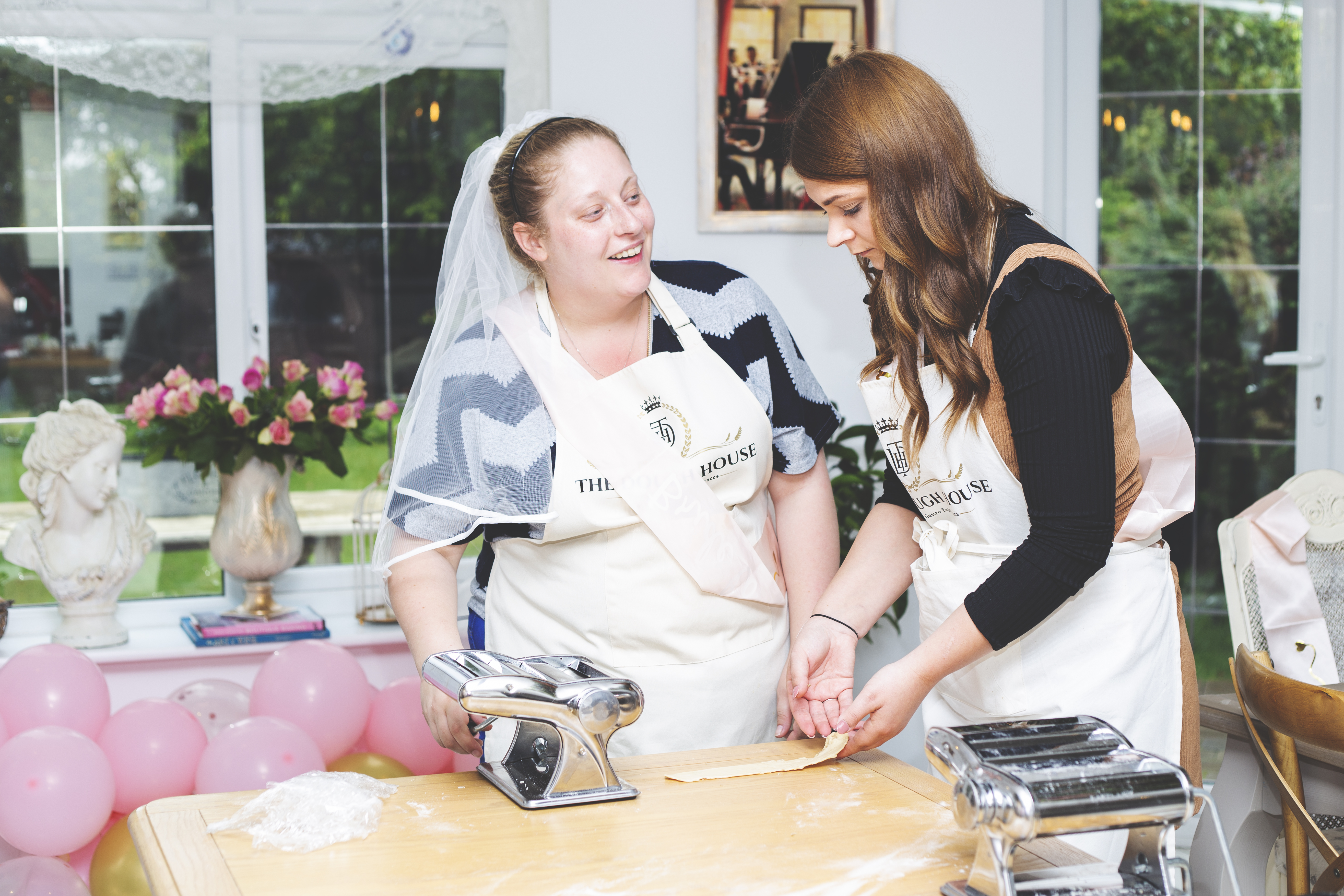 Bridal shower - ravioli making