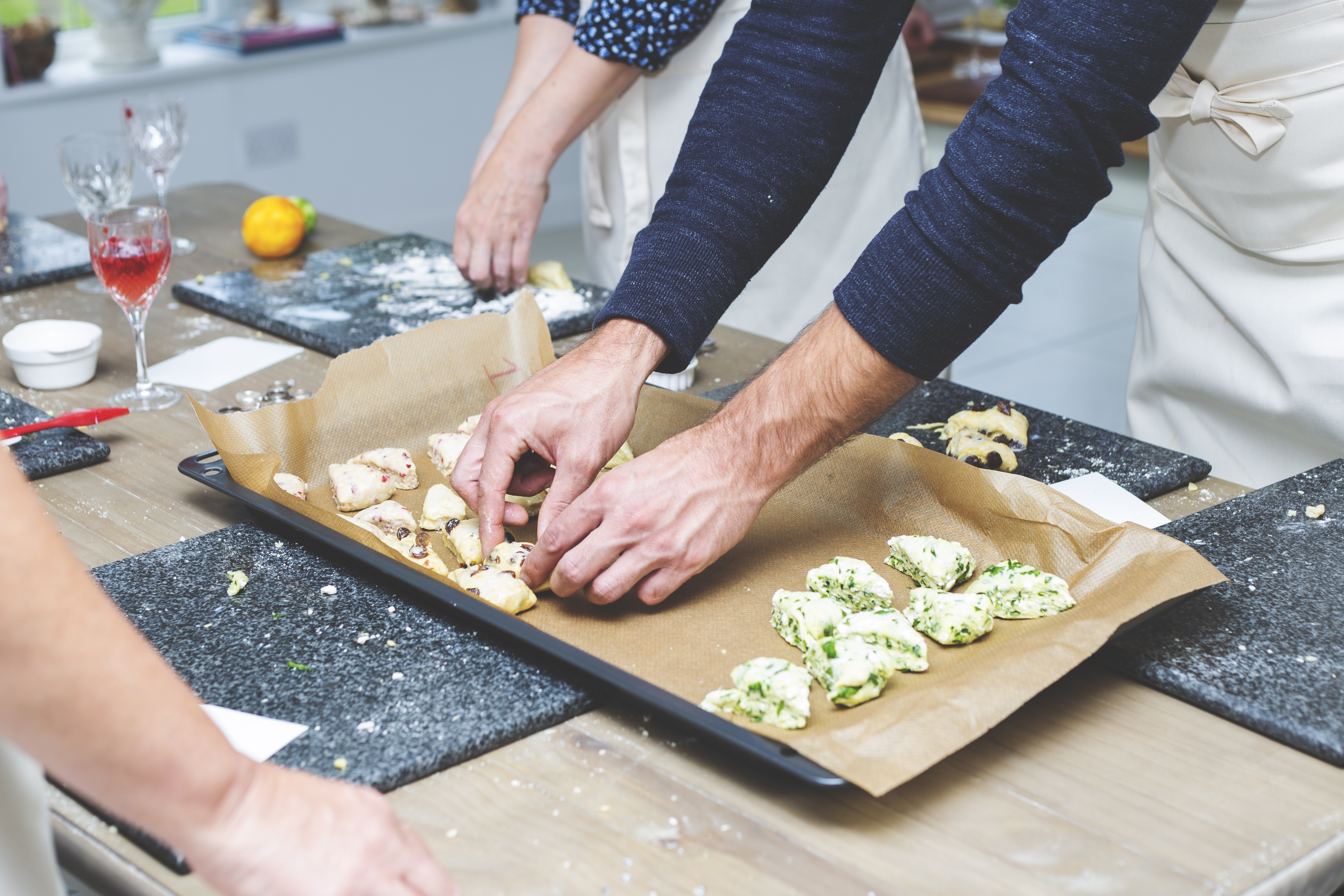 Scone making