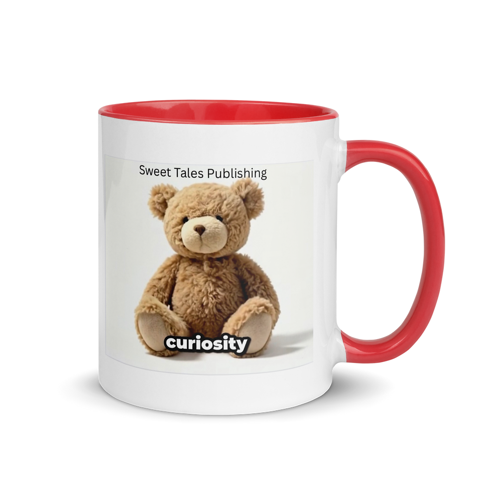 Thumbnail: White Ceramic Mug with Color Inside