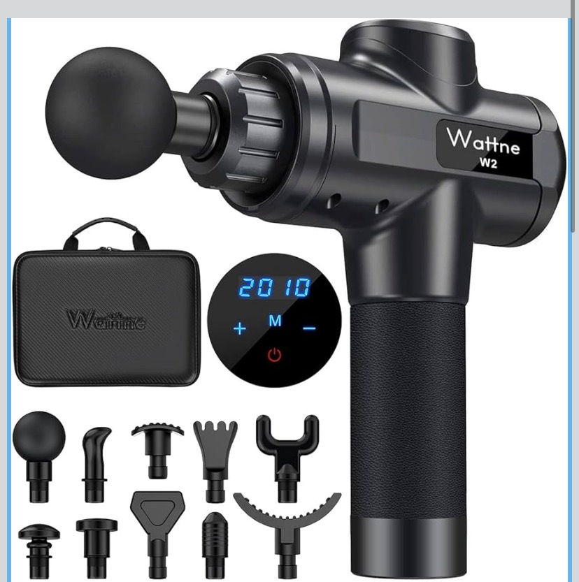 Muscle Massage Gun Deep Tissue Percussion Massager - Portable