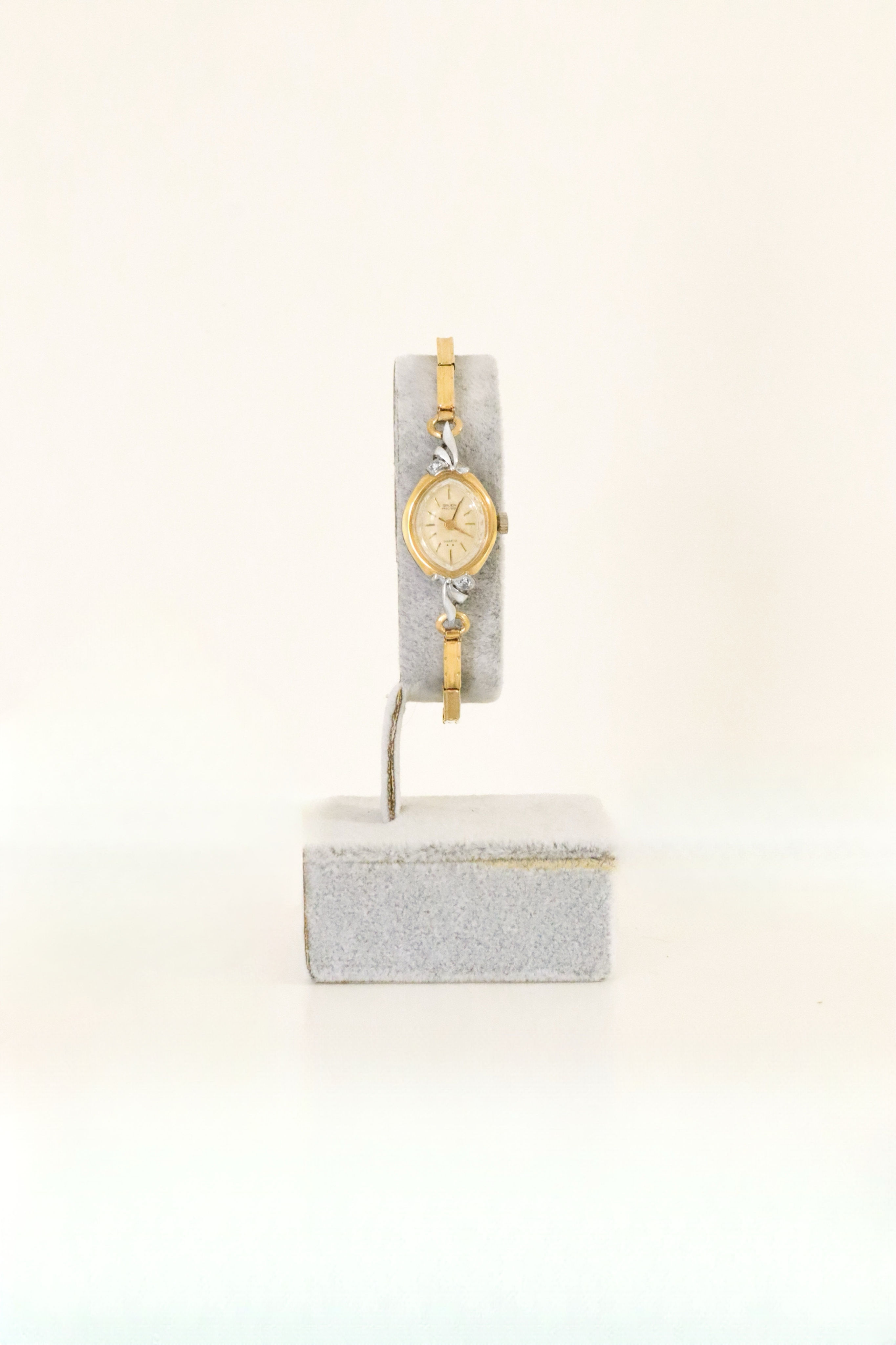 Gruen Precision Pırlantalı 1980’ler Vintage Saat